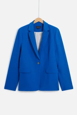 Outlet Blazer Antea B Bleu Electrique Femme Blazers