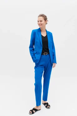 Outlet Blazer Antea B Bleu Electrique Femme Blazers