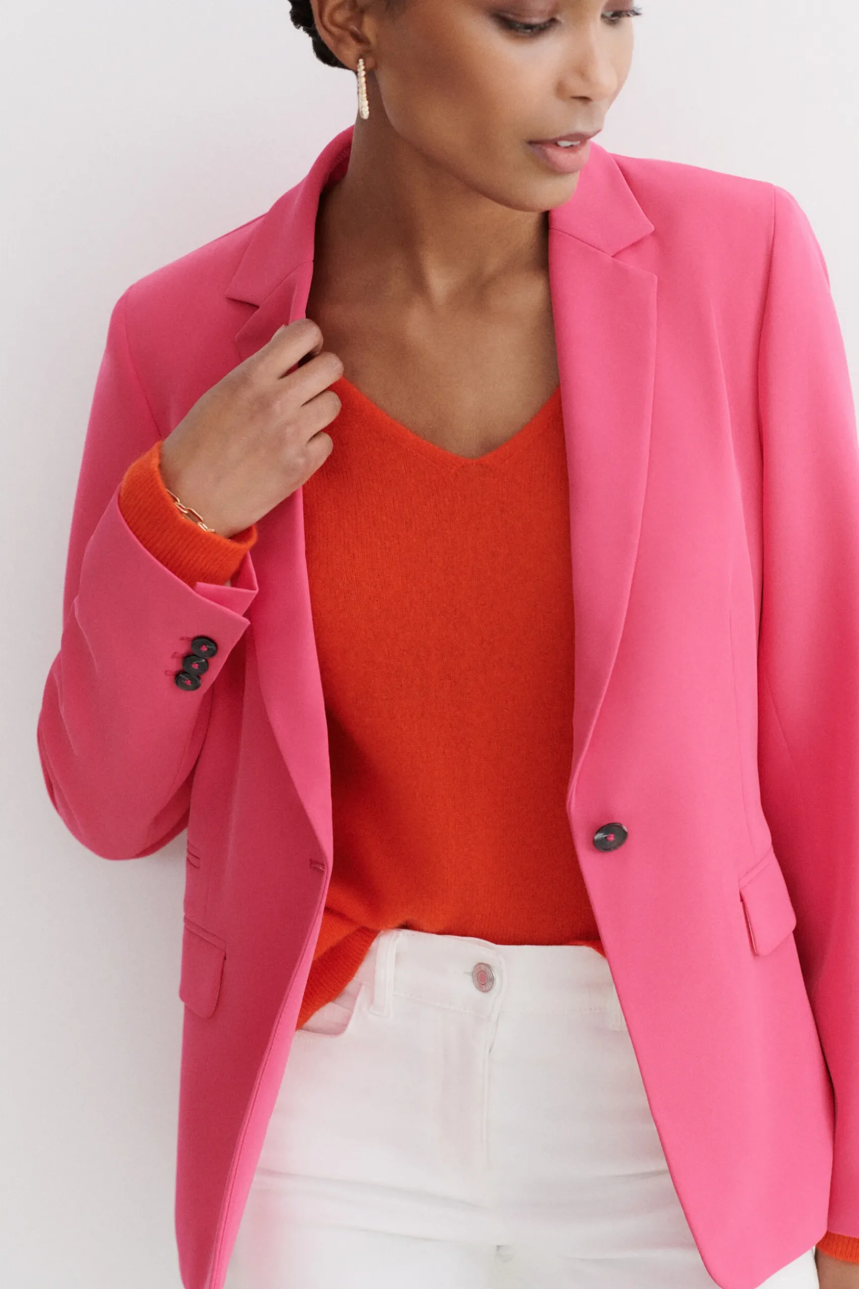 New Blazer Antea B Rose Fushia Femme Blazers