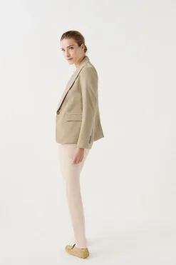 Sale Blazer Aurora Beige Femme Vestes