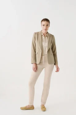 Sale Blazer Aurora Beige Femme Vestes
