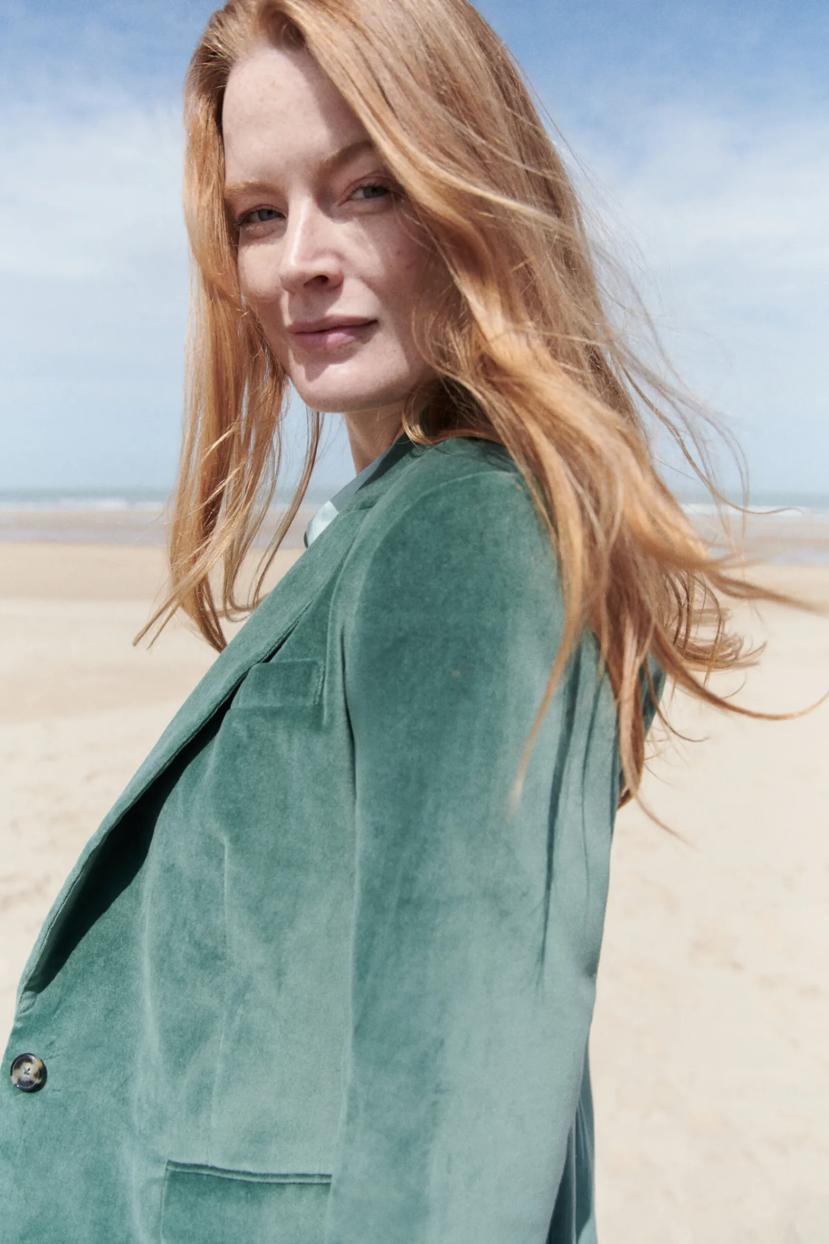 Best Blazer Aurora Vert Clair Femme Vestes