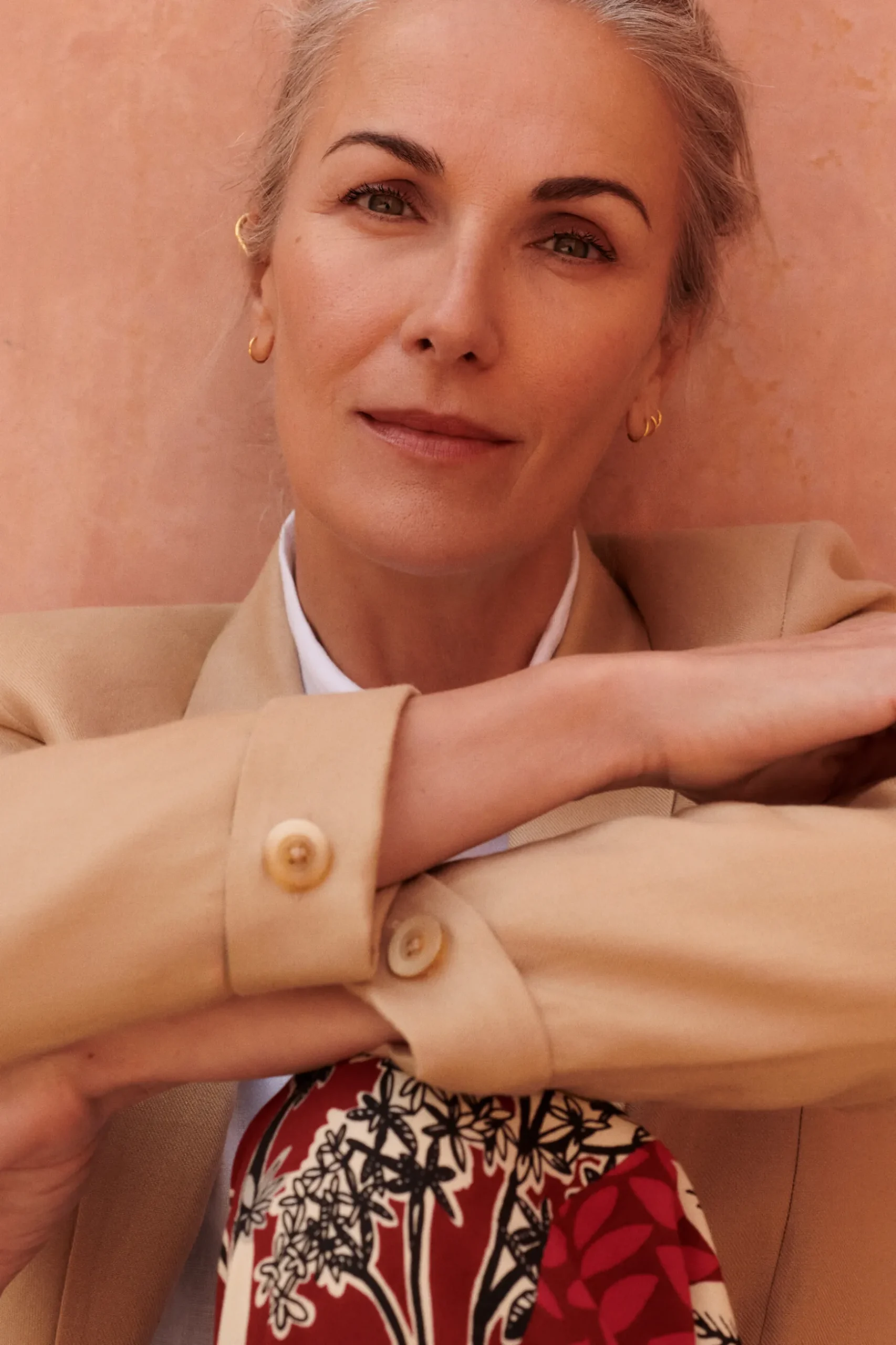 Best Sale Blazer Randine Beige Femme Blazers