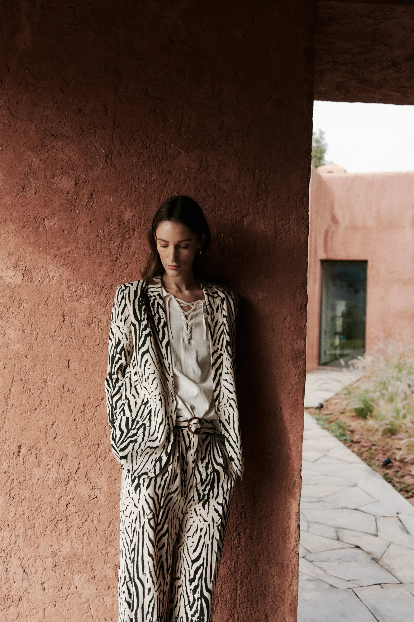 Shop Blazer Thais Zebre Femme Blazers