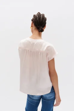 Flash Sale Blouse 100% Soie Tatiana Femme Blouses