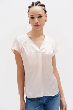 Flash Sale Blouse 100% Soie Tatiana Femme Blouses