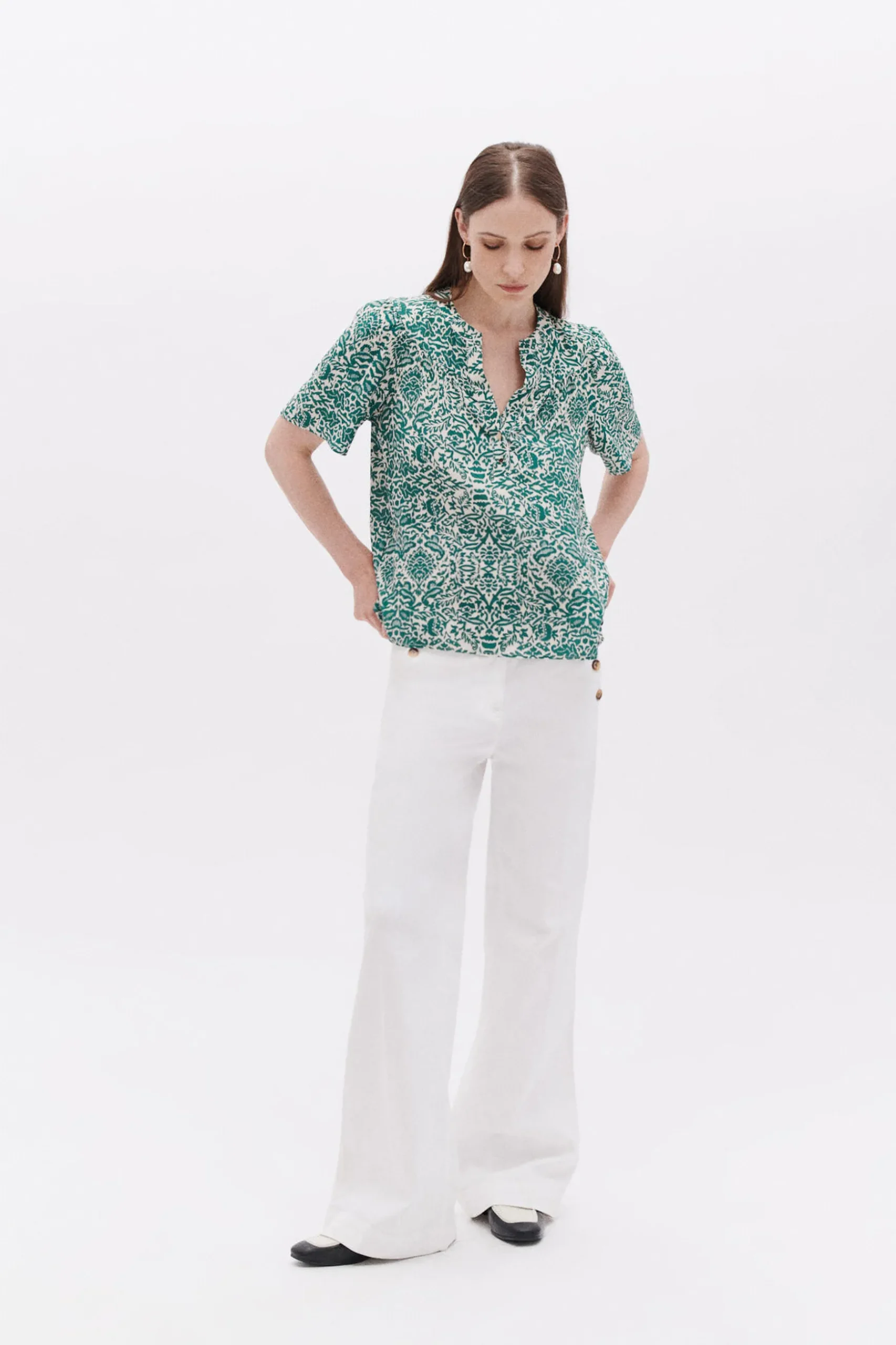 Cheap Blouse Clea Bleu Turquoise Femme Blouses