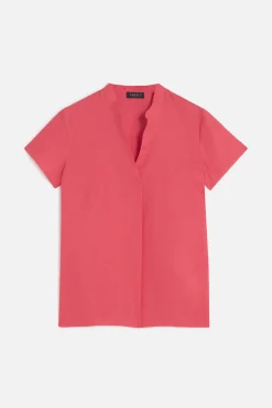 Store Blouse Kat 100% Lin Femme Chemises