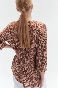 Clearance Blouse Samson A Motif Femme Blouses