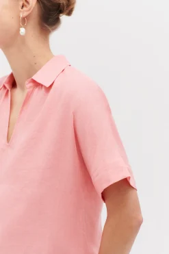 Flash Sale Blouse Sonia 100% Lin Femme Blouses