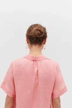 Flash Sale Blouse Sonia 100% Lin Femme Blouses