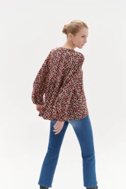 Shop Blouse Tess En Jersey De Viscose Femme Blouses