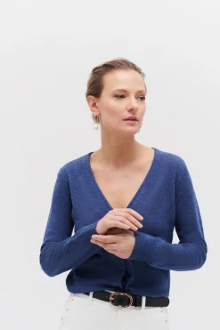 Online Cardigan Blondine Femme Gilets