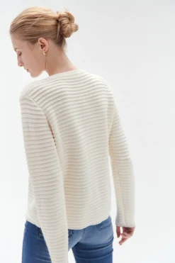 Cheap Cardigan Cecilia A Boutons Dores Femme Gilets