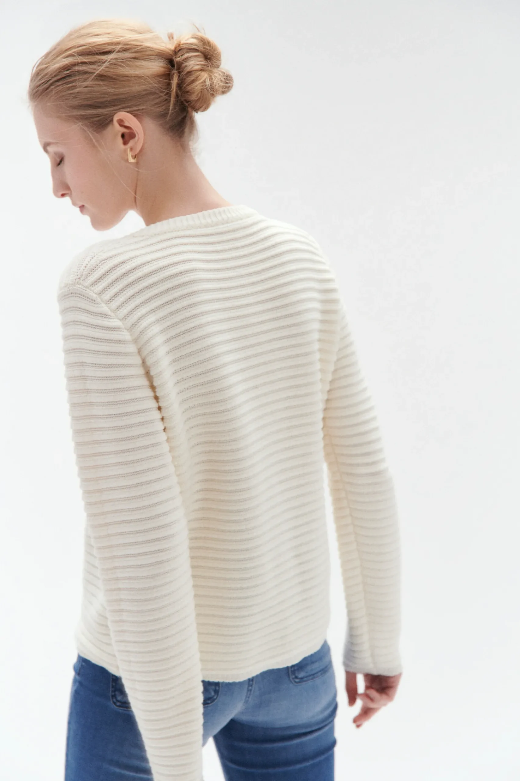 Cheap Cardigan Cecilia A Boutons Dores Femme Gilets