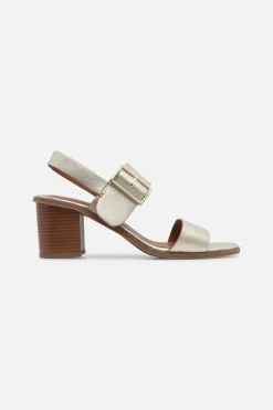 Shop Chaussures Tally Couleur Or Femme Chaussures