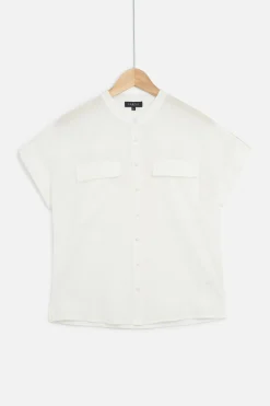 Store Chemise Allan Ivoire Femme Chemises