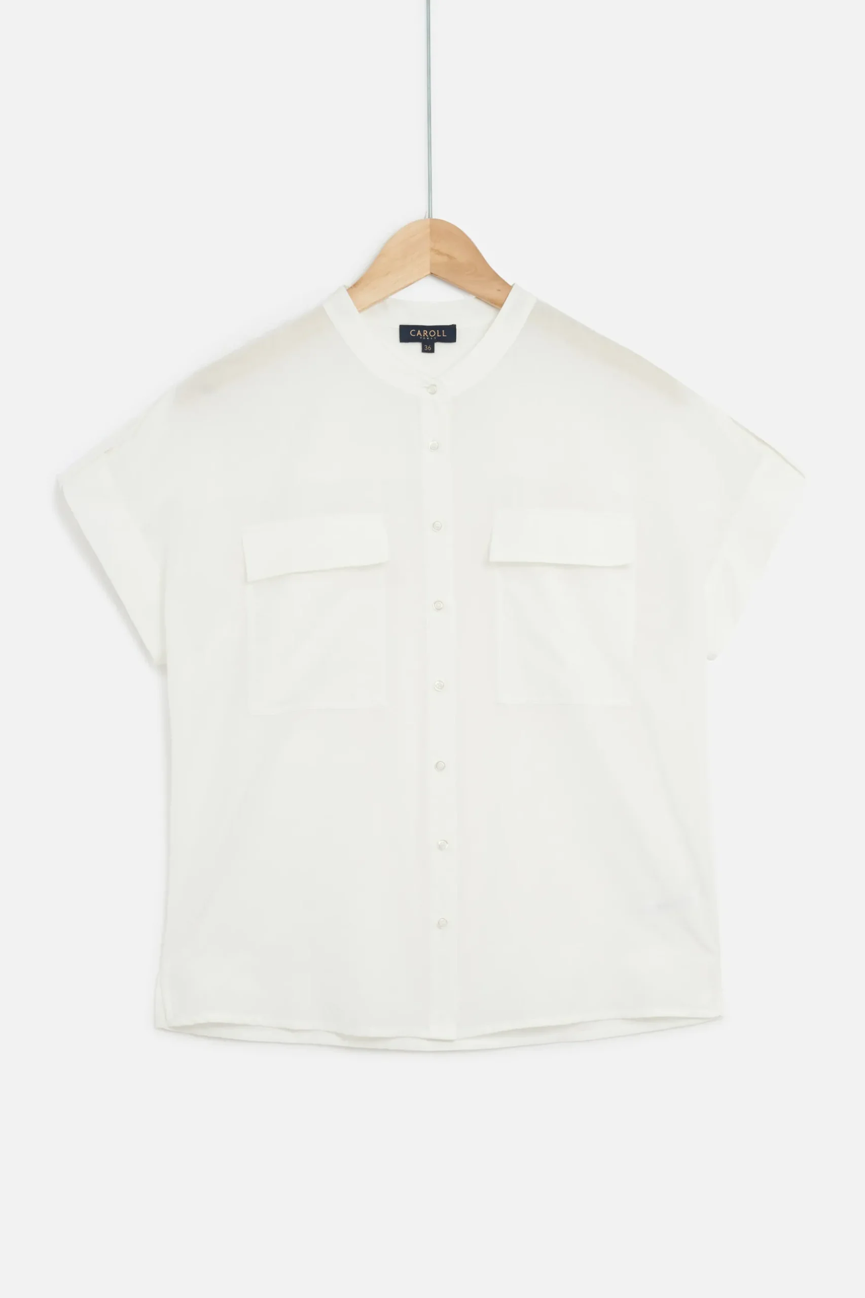 Store Chemise Allan Ivoire Femme Chemises