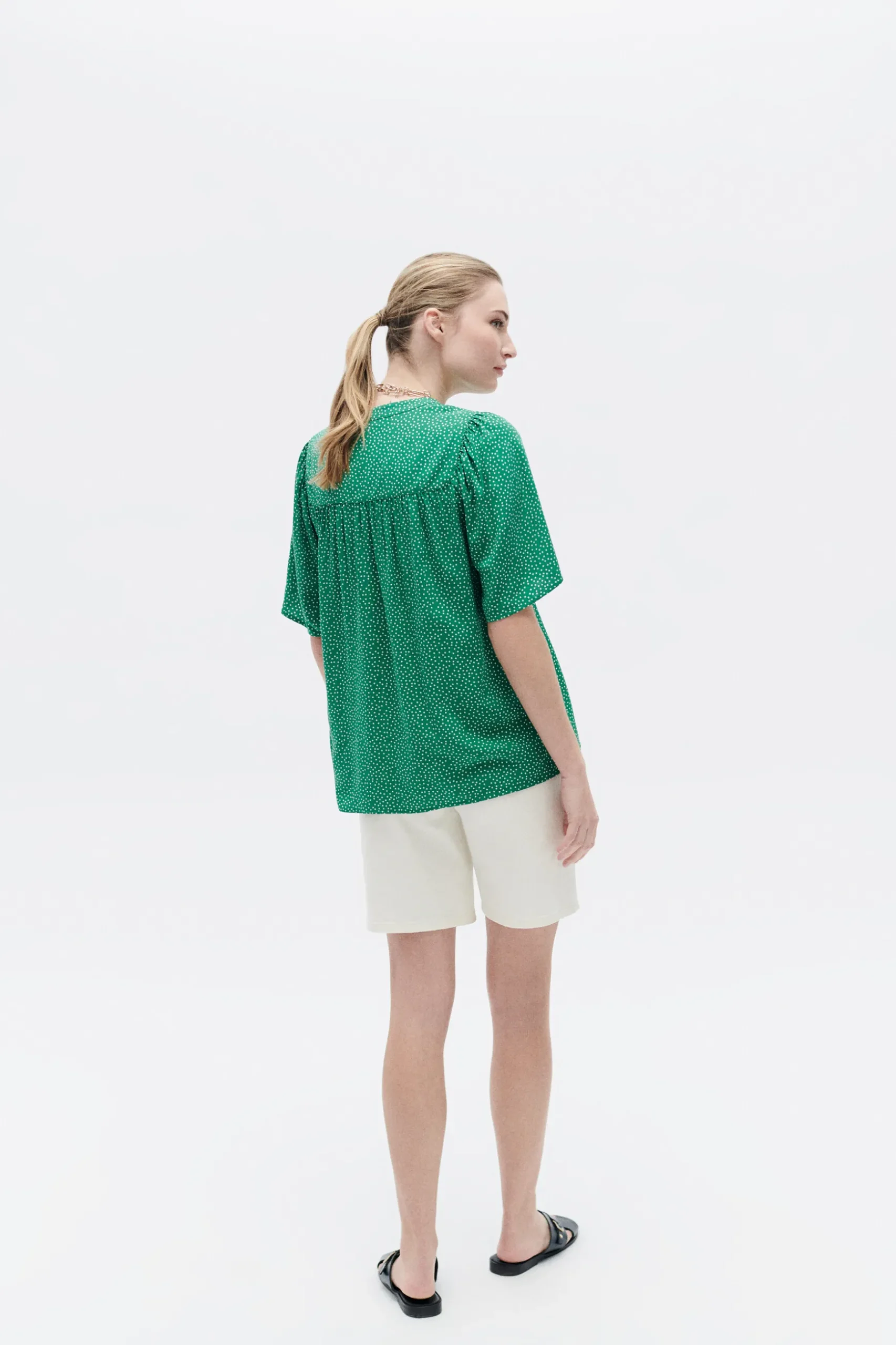Store Chemise Carla3 Vert Menthe Femme Chemises