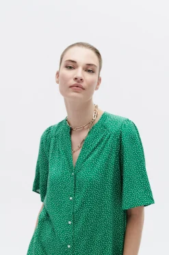 Store Chemise Carla3 Vert Menthe Femme Chemises