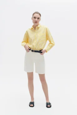 Cheap Chemise Claudine Jaune Femme Chemises