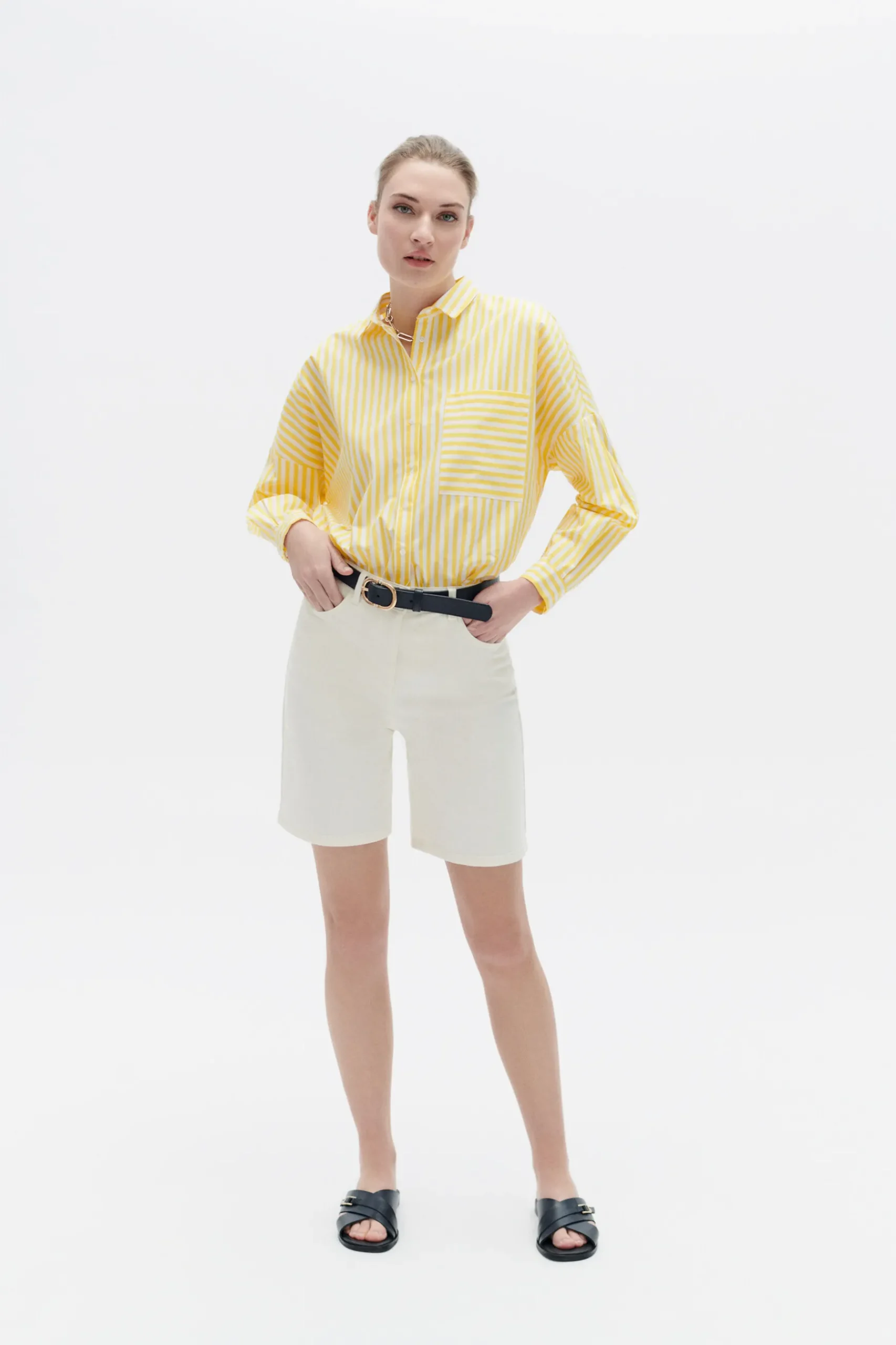 Cheap Chemise Claudine Jaune Femme Chemises
