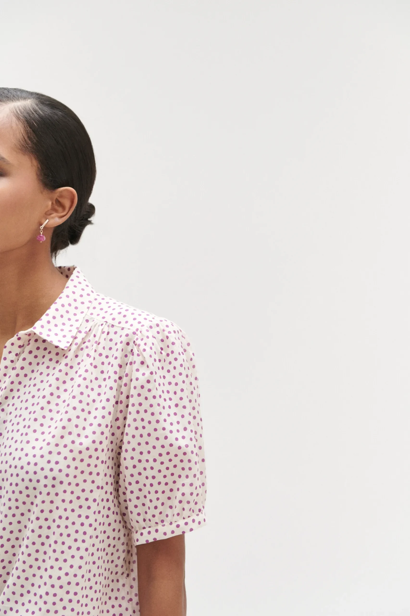 Store Chemise Cornelie A Pois Femme Chemises