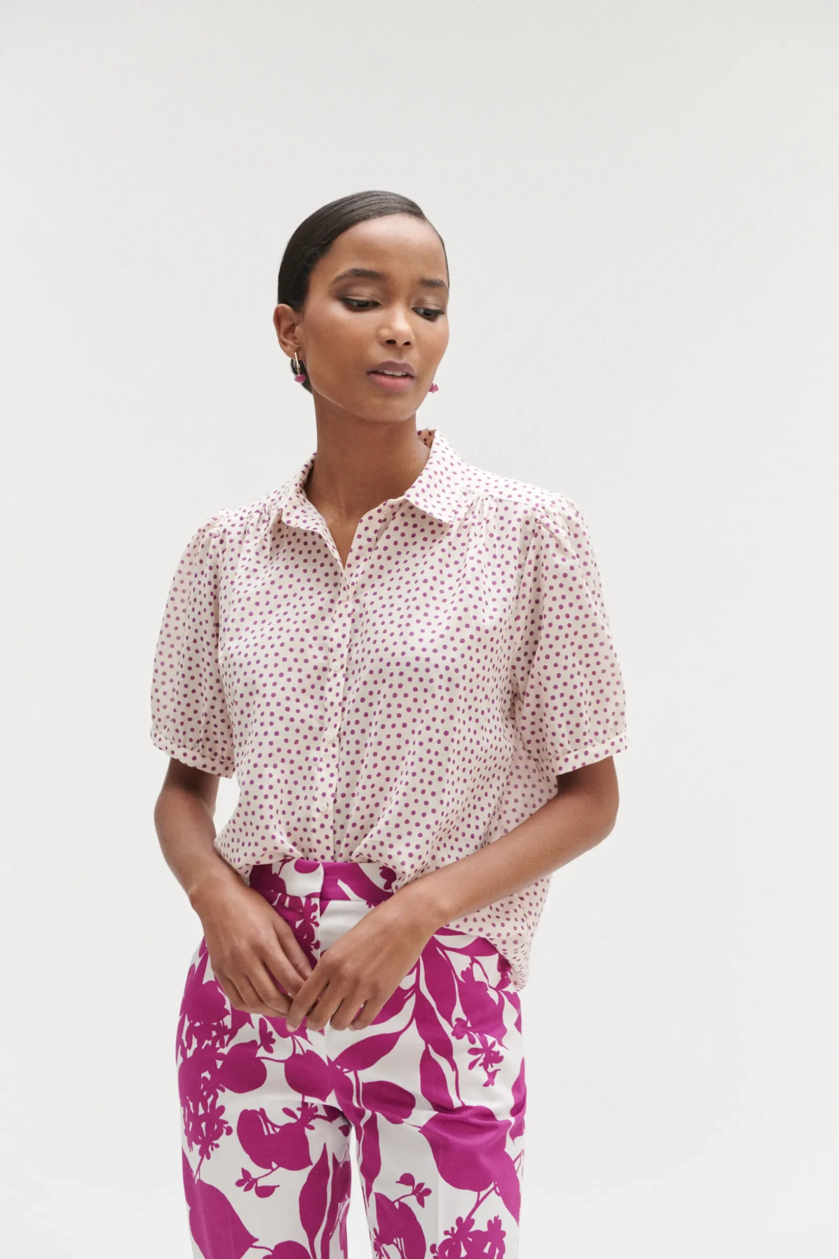 Store Chemise Cornelie A Pois Femme Chemises
