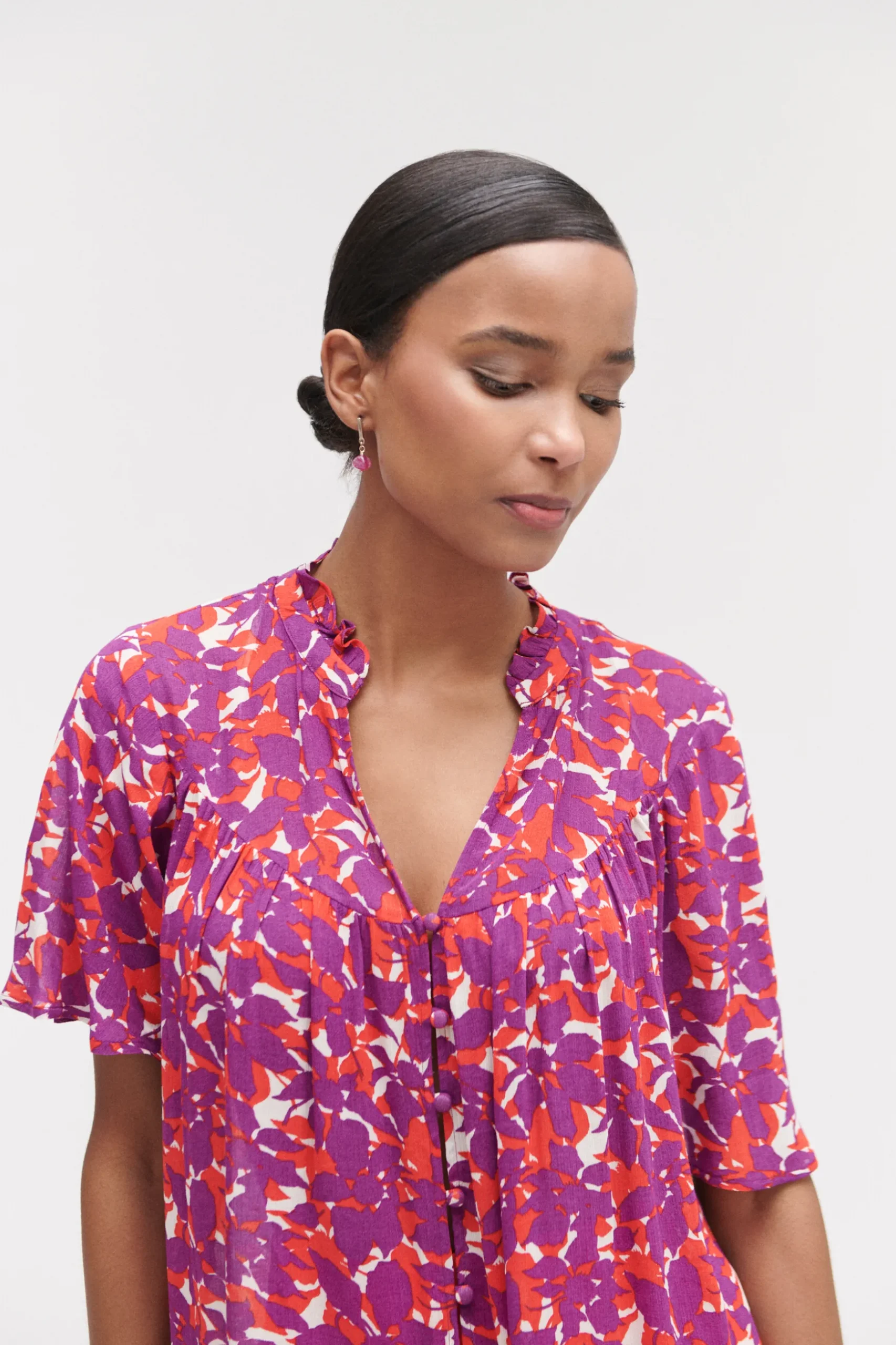 New Chemise Tokyo A Motif Femme Blouses