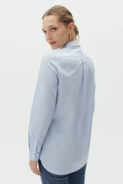 Clearance Chemisier Savana Bleu Clair Femme Chemises