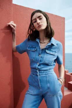 Fashion Combinaison Pmilena Femme Jeans