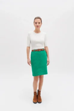 Fashion Jupe Lazuna B Vert Emeraude Femme Tailleurs