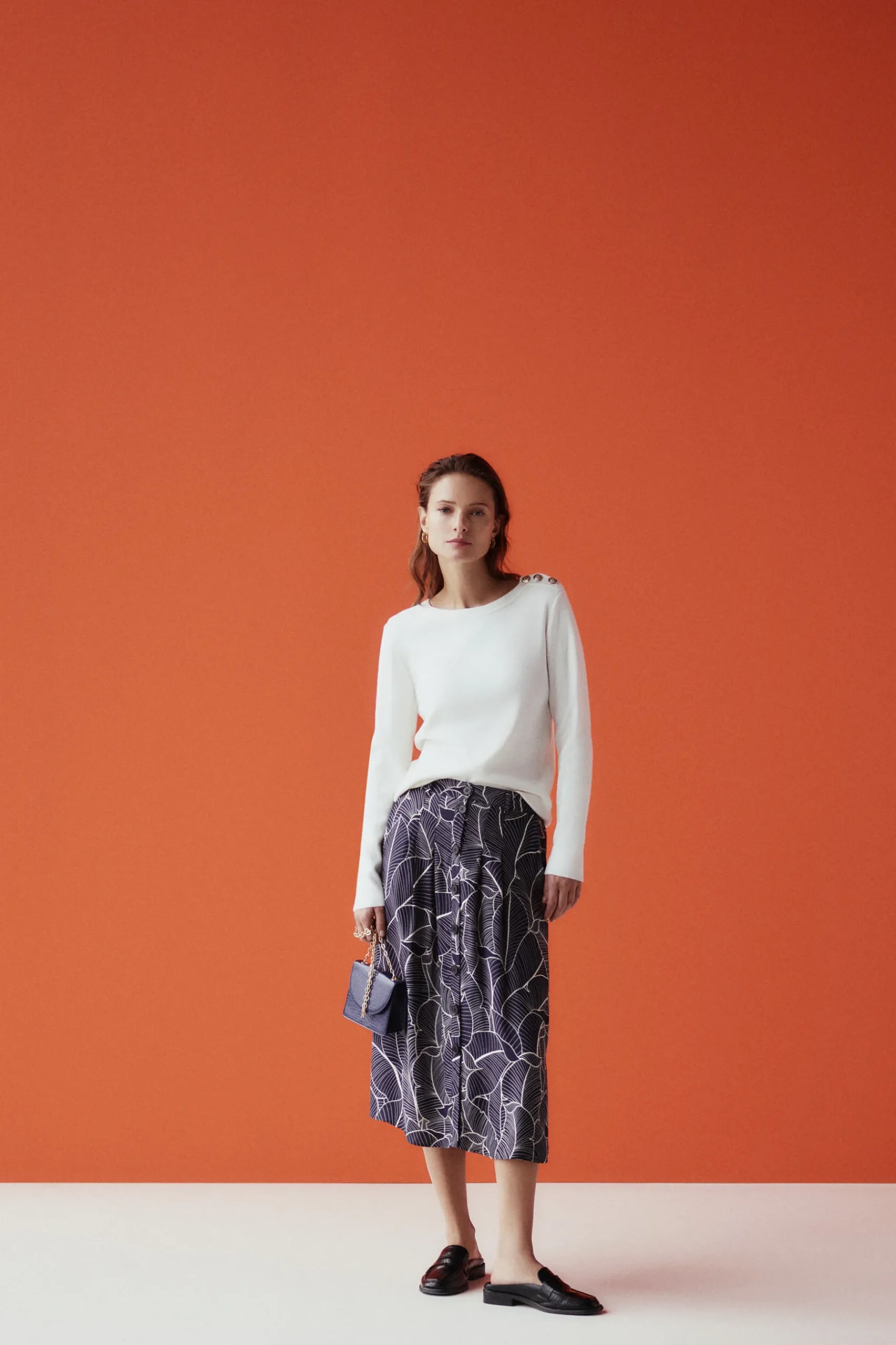 Outlet Jupe Malo Boutonnee Femme Jupes