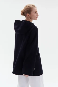 Best Sale Manteau Capucin Zippe Femme Manteaux
