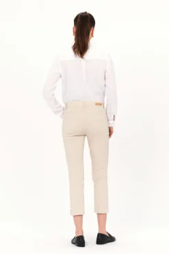 Cheap Pantacourt Mason Beige Femme Pantalons