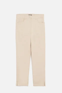 Cheap Pantacourt Mason Beige Femme Pantalons