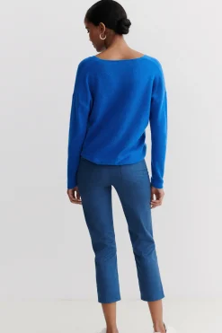 Discount Pantacourt Mason Denim Stone Femme Pantalons