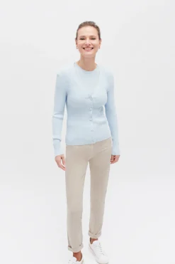 Hot Pantalon Adelmo Beige Femme Pantalons