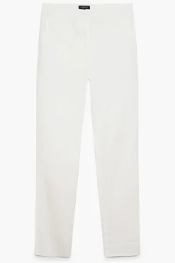 Best Pantalon Adelmo Blanc Femme Pantalons