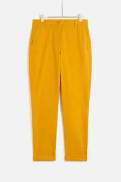 Flash Sale Pantalon Adelmo Jaune Moutarde Femme Pantalons