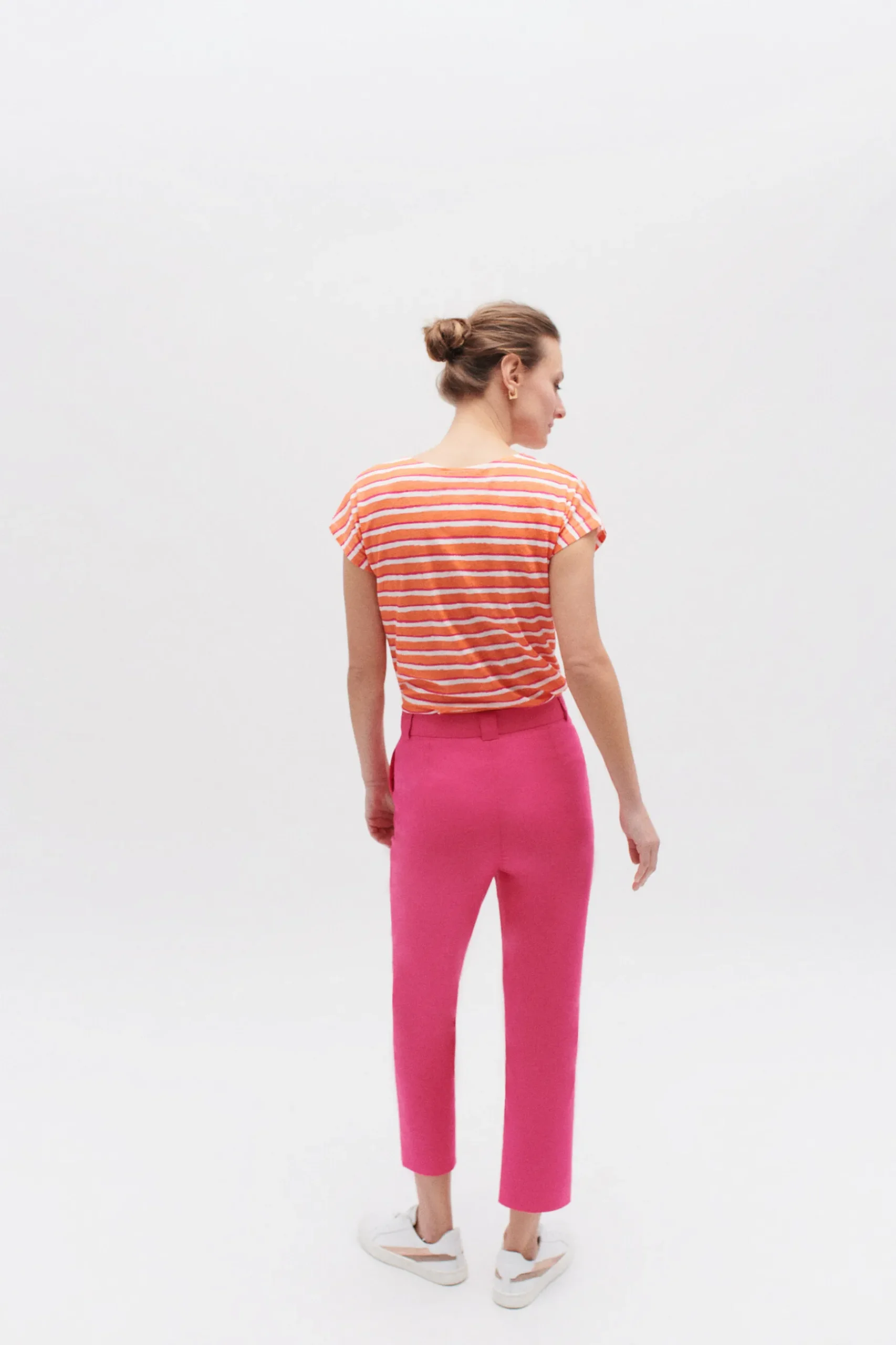 Cheap Pantalon Bobby Rose Fushia Femme Pantalons