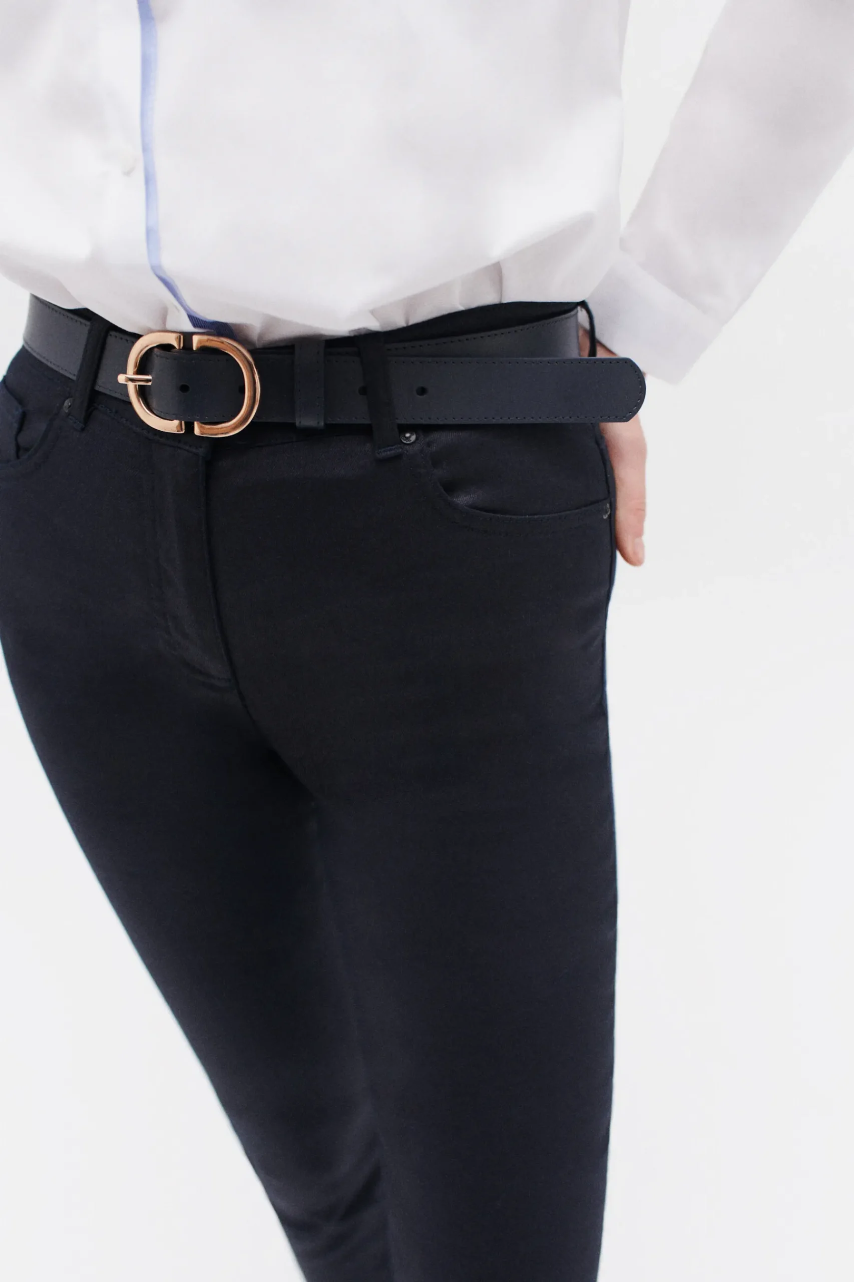 Online Pantalon Bradley Bleu Marine Femme Pantalons