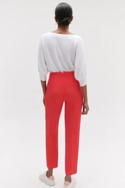 Shop Pantalon Cigarette Joplin Colore Femme Pantalons