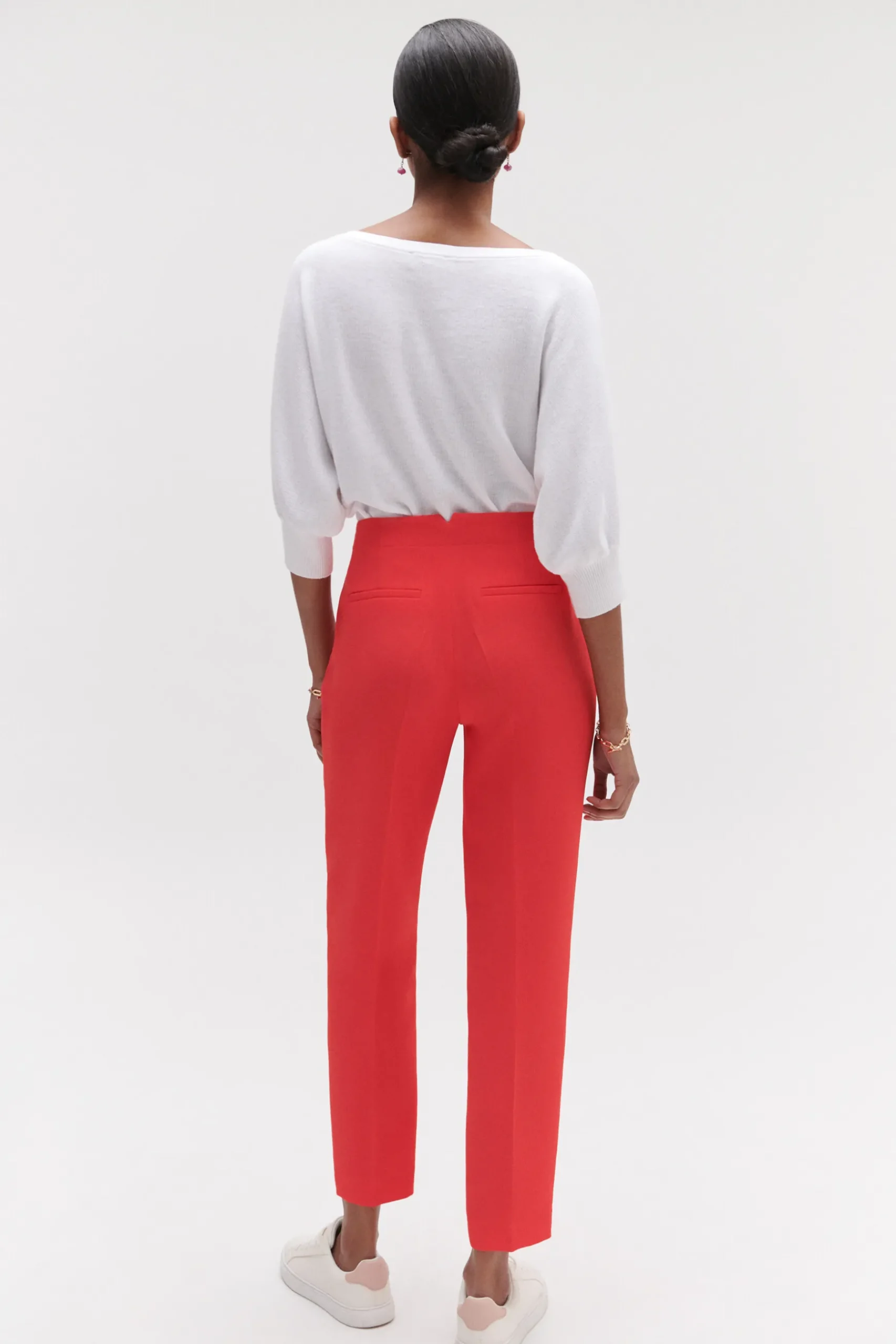 Shop Pantalon Cigarette Joplin Colore Femme Pantalons