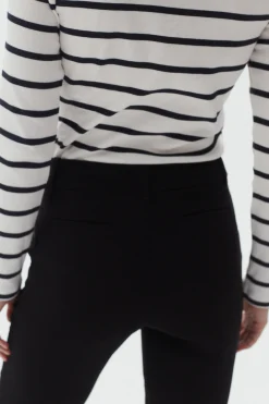 Outlet Pantalon Clement Noir Femme Pantalons