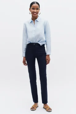 Outlet Pantalon Craig Bleu Marine Femme Pantalons