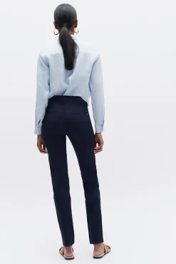 Outlet Pantalon Craig Bleu Marine Femme Pantalons