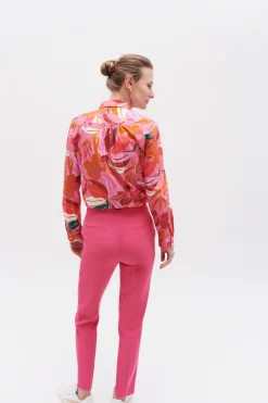 Cheap Pantalon Gautier Rose Fushia Femme Pantalons