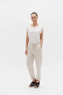 Sale Pantalon Ignace Beige Femme Pantalons