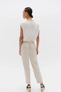 Sale Pantalon Ignace Beige Femme Pantalons